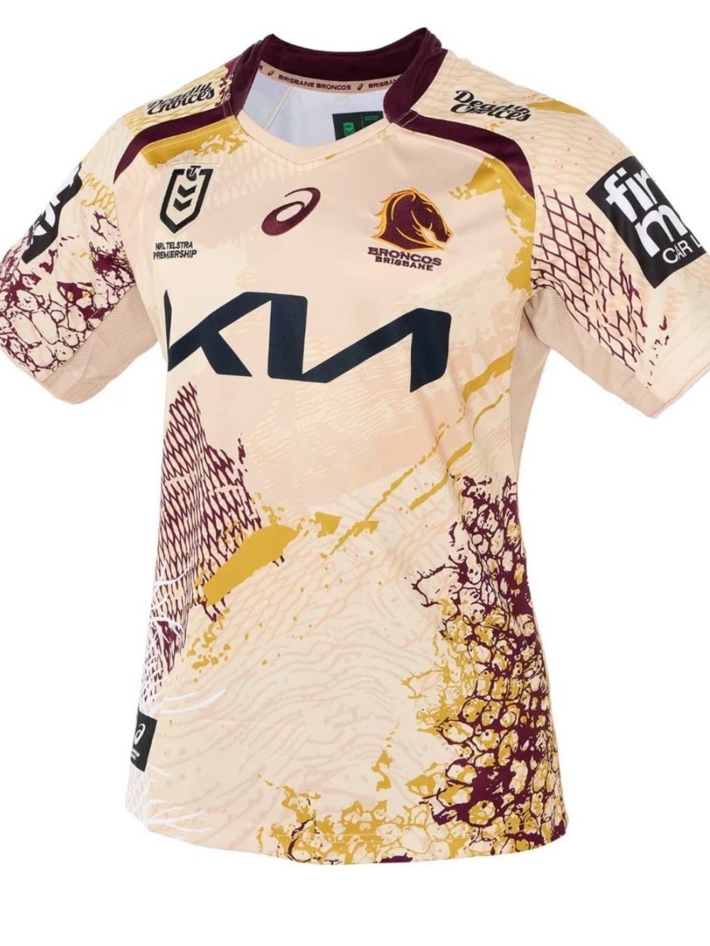 NWT Brisbane Broncos 2025 Indigenous Jersey ASICS Large